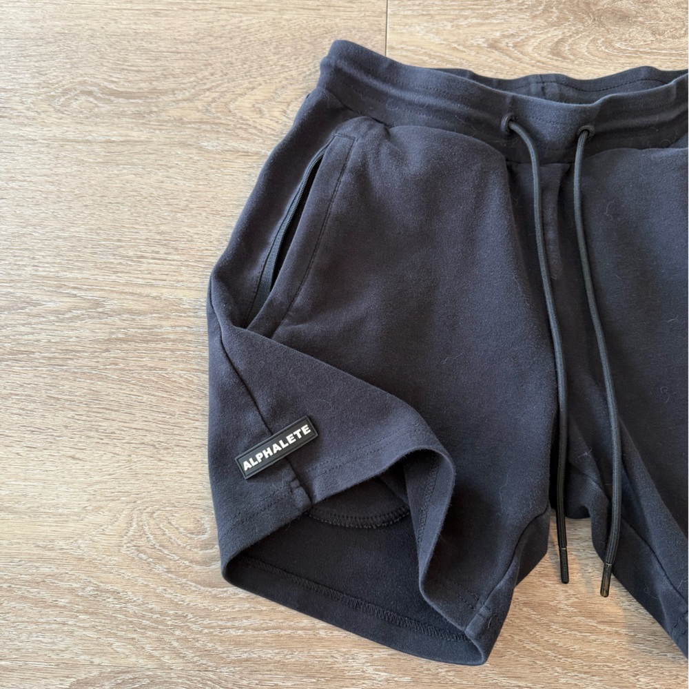 Alphalete Men’s Athletic Shorts - Black - Picture 2 of 5